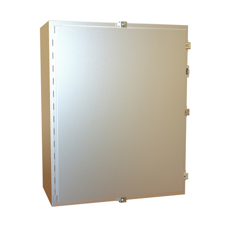 HAMMOND MFG. N4X Wallmount Enclosure with Panel, 30 x 24 x 12, 304 SS 1418N4SSK12